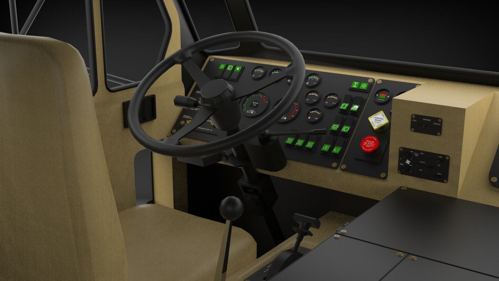 Oshkosh M1070 3D model_7