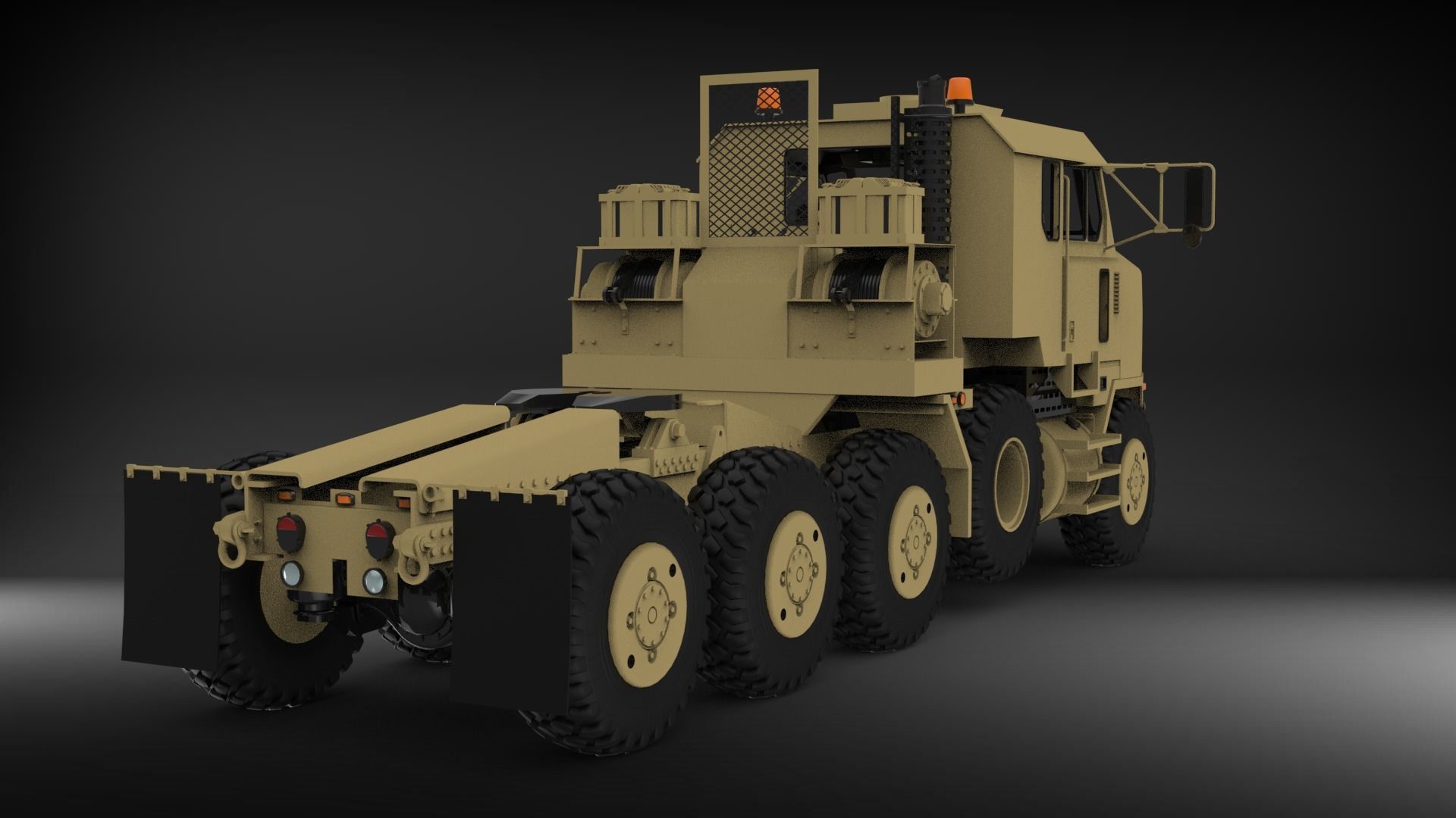 Oshkosh M1070 3D model_1