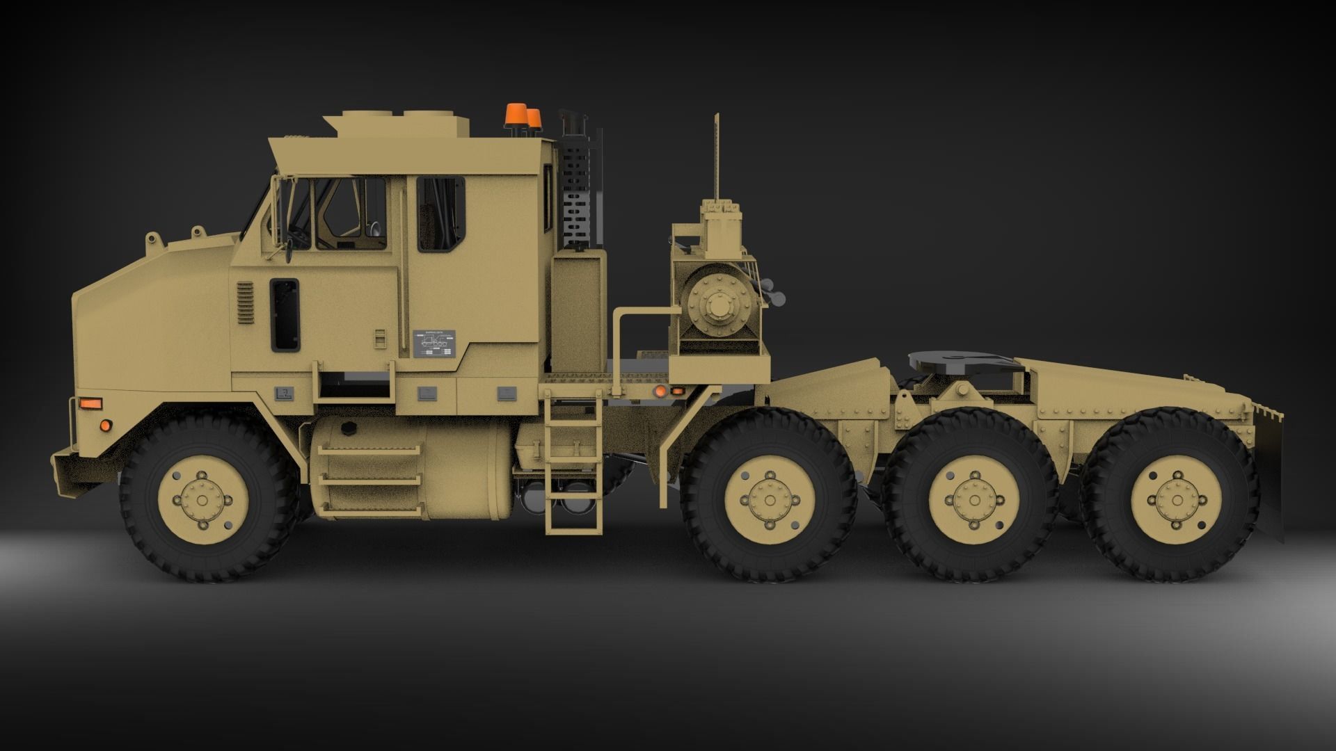 Oshkosh M1070 3D model_2