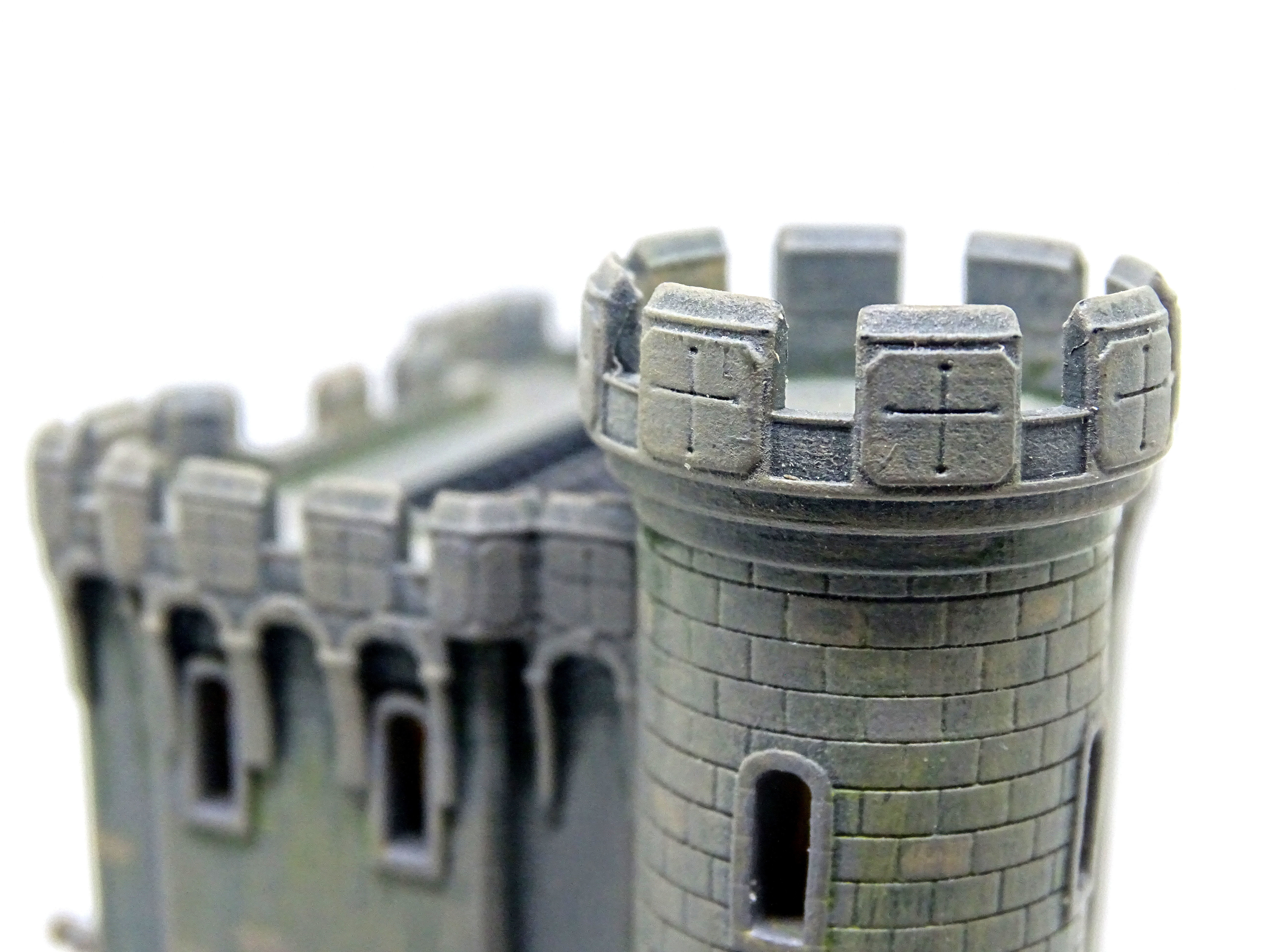 Western European Castle  -- Age of Empires 2 -- 3D print model_4