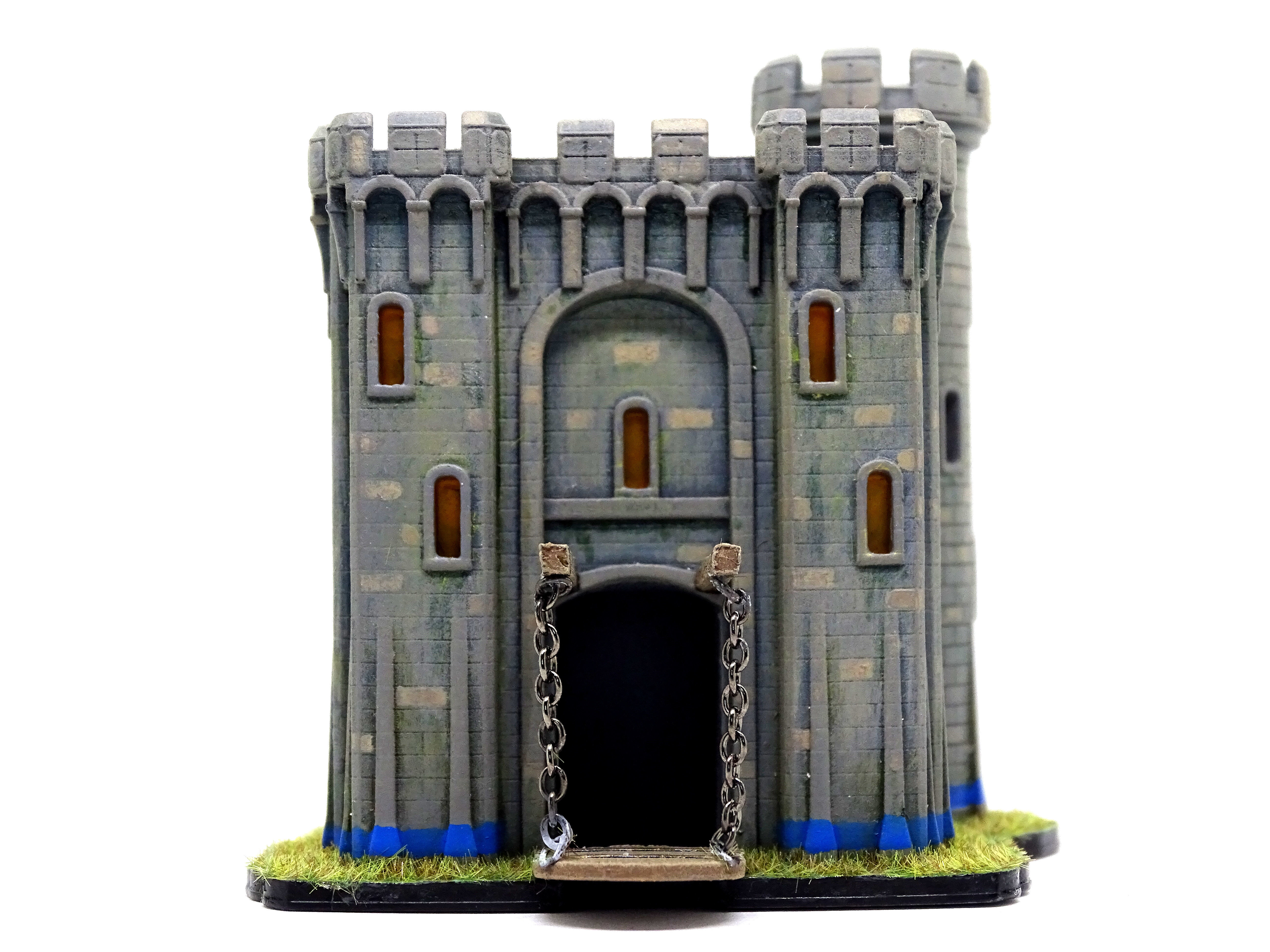 Western European Castle  -- Age of Empires 2 -- 3D print model_1