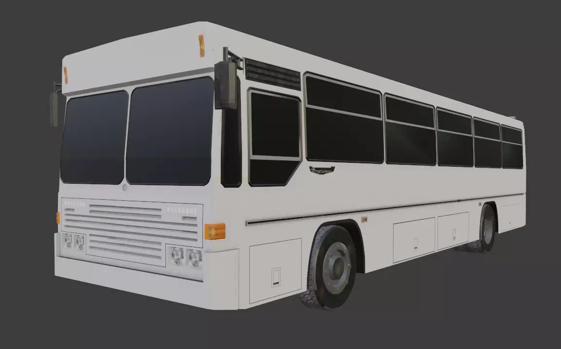 Metalpar Petrohue Low-poly 3D model