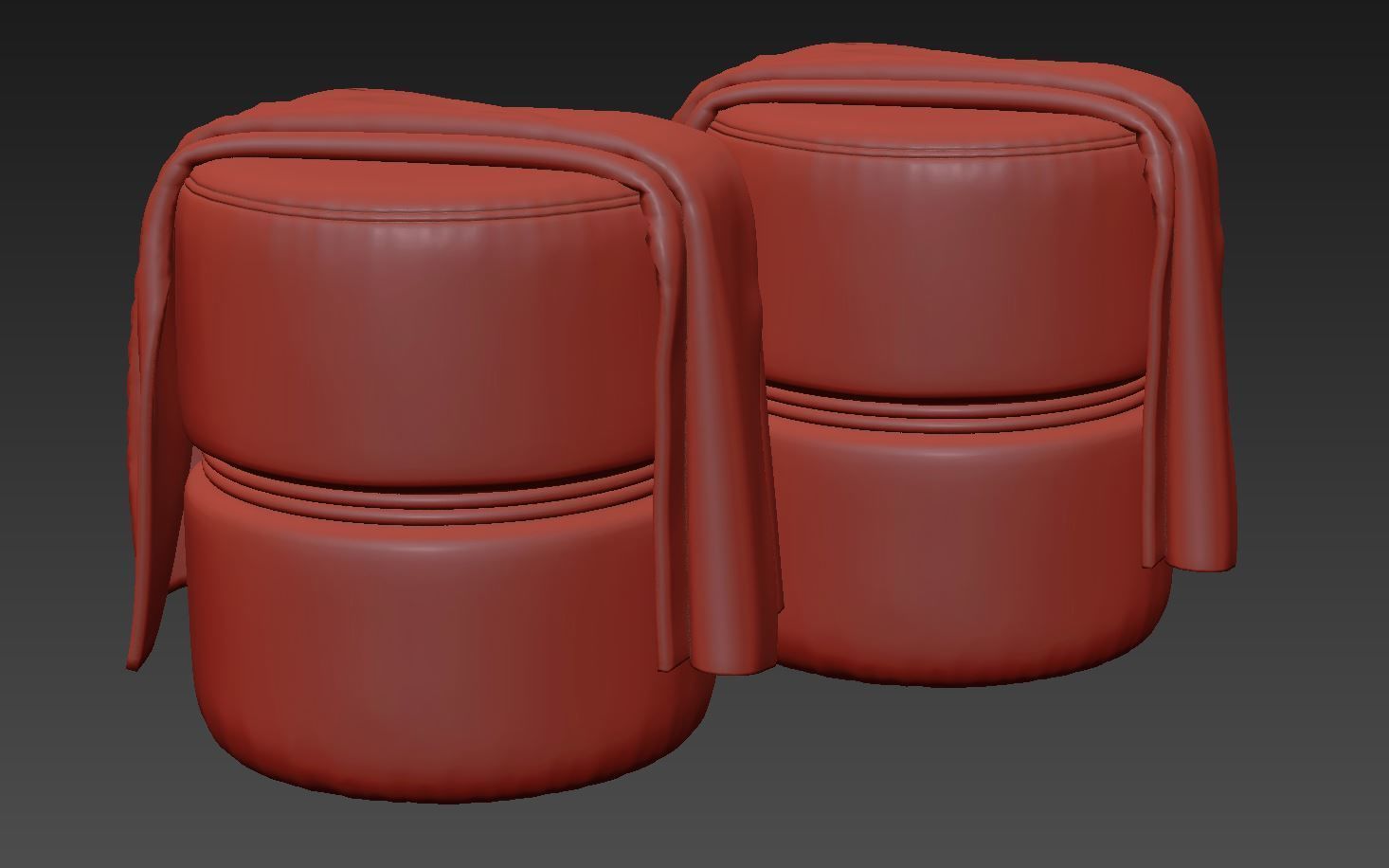 Accent Stool by Dutch Furniture 3D model_12