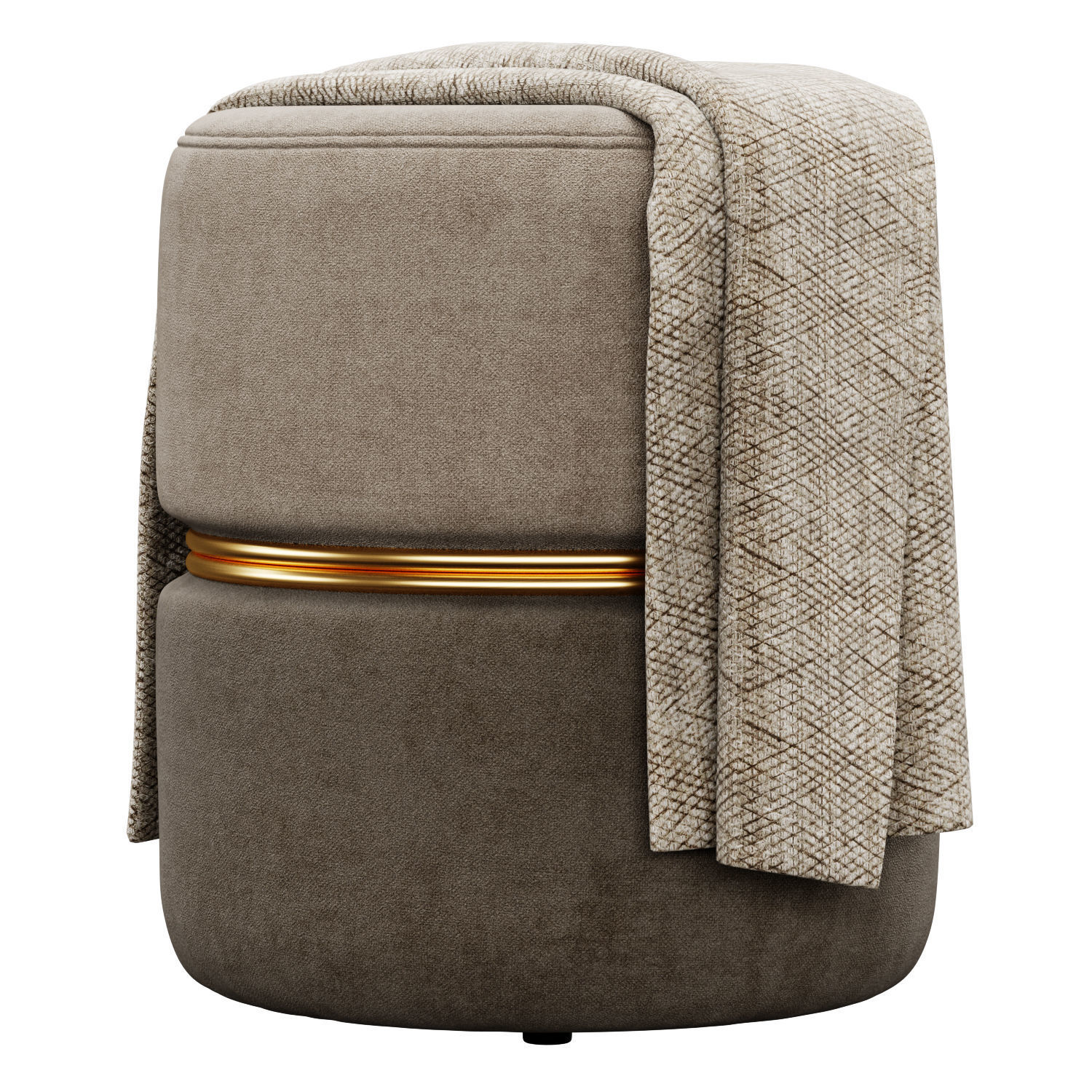 Accent Stool by Dutch Furniture 3D model_6