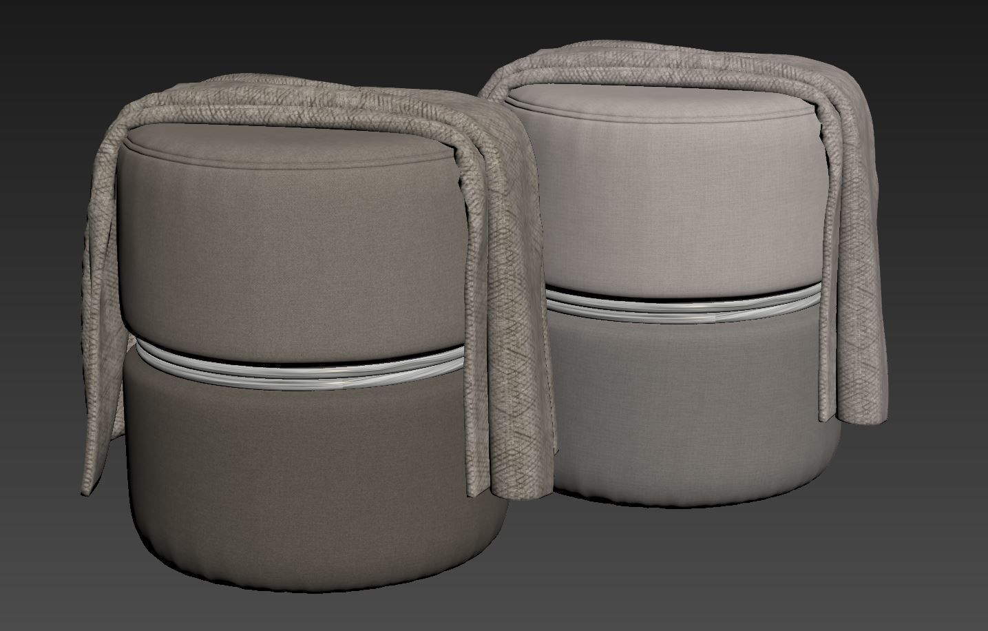 Accent Stool by Dutch Furniture 3D model_10