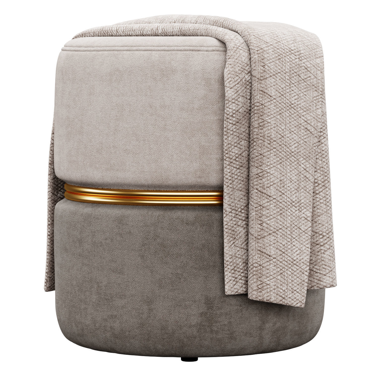 Accent Stool by Dutch Furniture 3D model_7