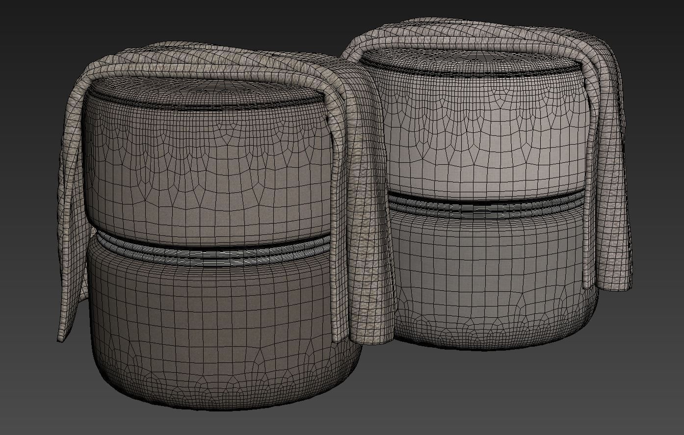 Accent Stool by Dutch Furniture 3D model_11