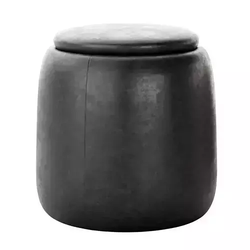 Dodd Storage leather Ottomans set