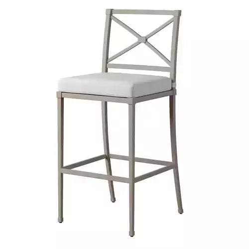 RH TROUSDALE CAST ALUMINUM BARSTOOL