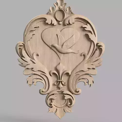 Sailing Decorative Panel 3D print model