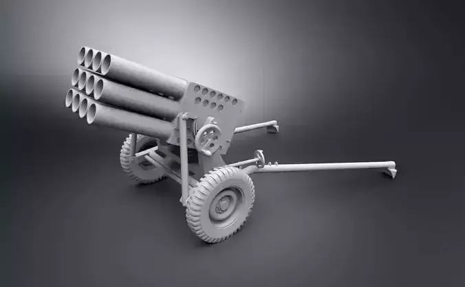 Type 63 MLR scale model 3D print model
