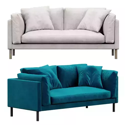 Munich velvet 2 Seater Sofa by swoon