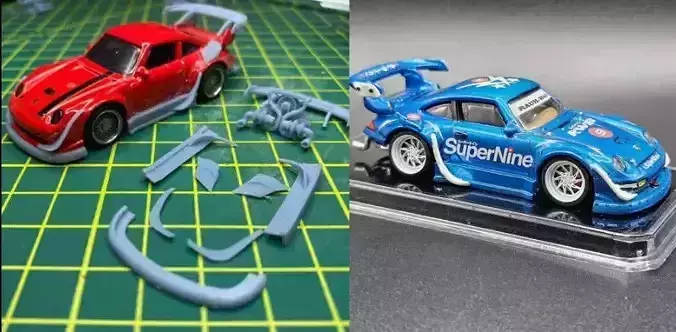 RWB hotwheels bodykit