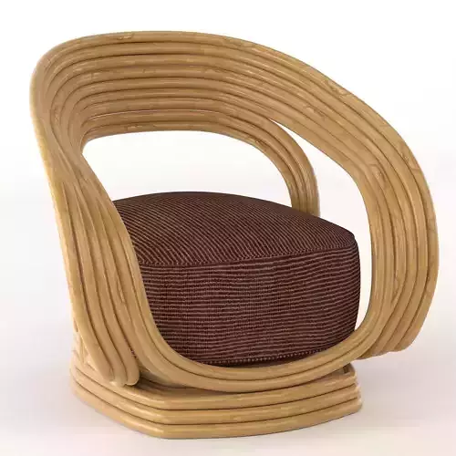 AEMCHAIR rattan lounge chair