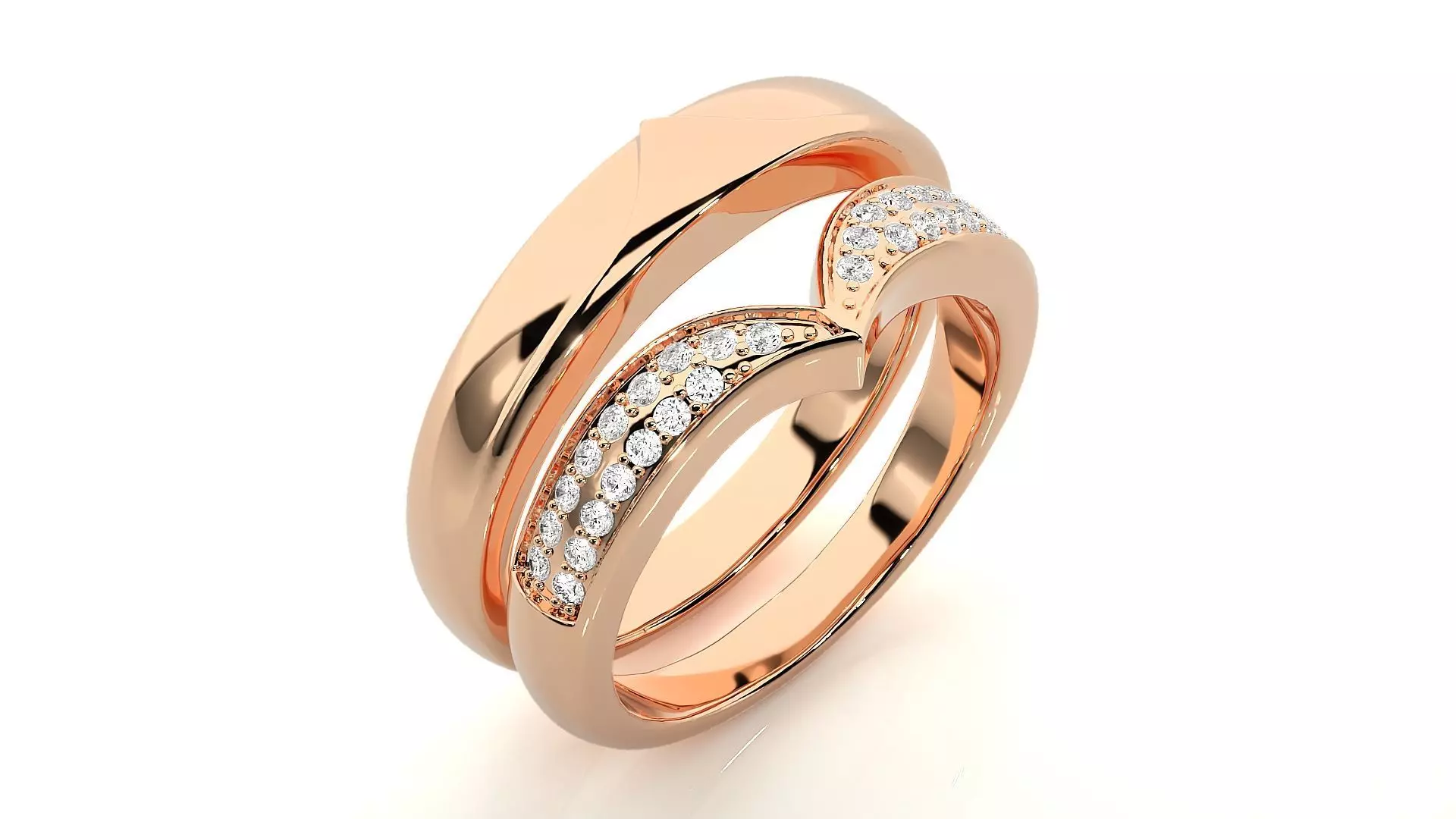 Band ring - HC0713 277 MAU NHA 3D print model