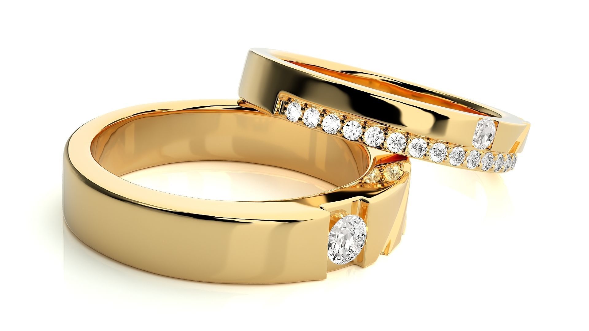 Band ring - HC0613 224  CHI HAI ANH 3D print model_10