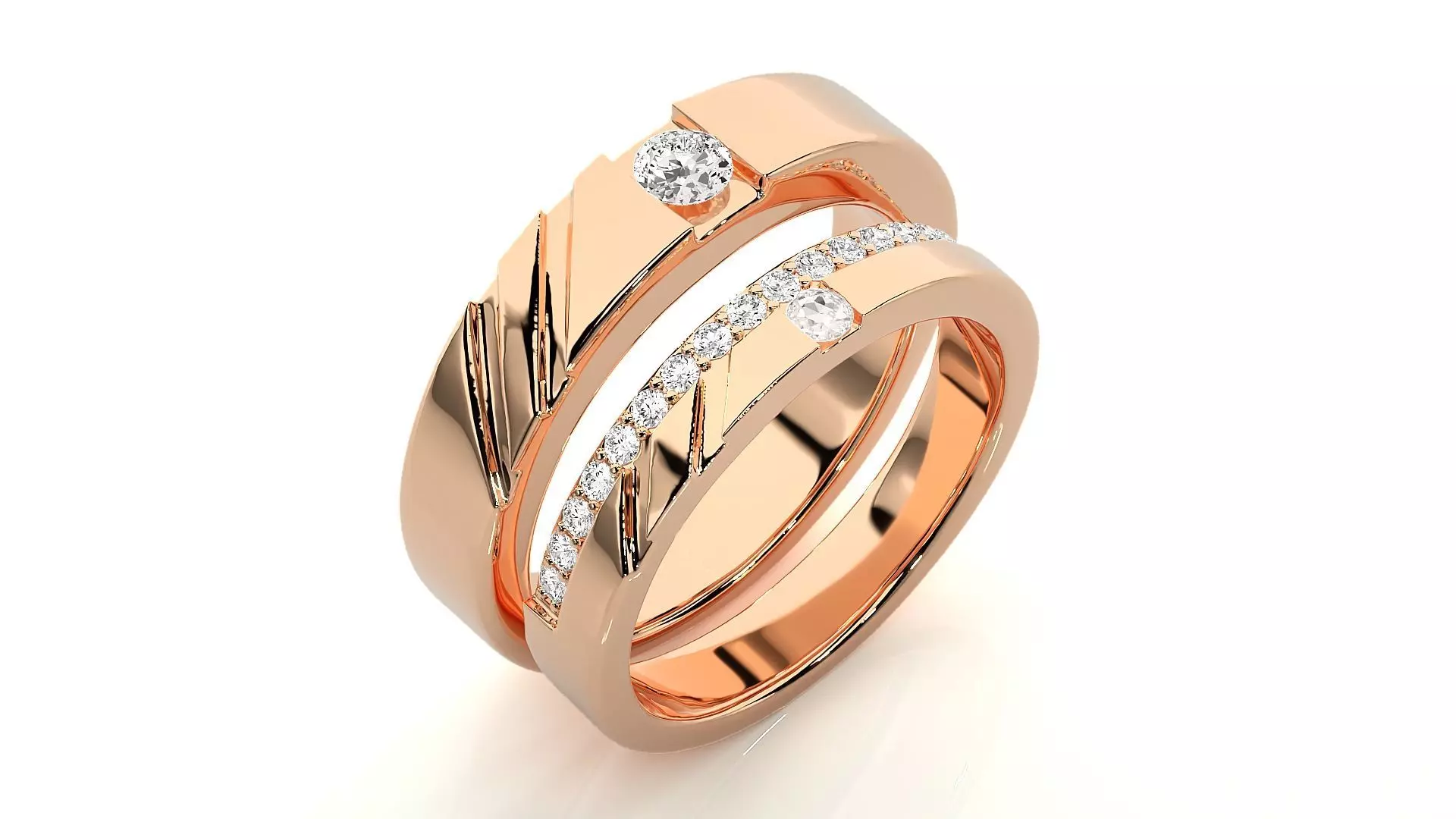 Band ring - HC0613 224  CHI HAI ANH 3D print model_0