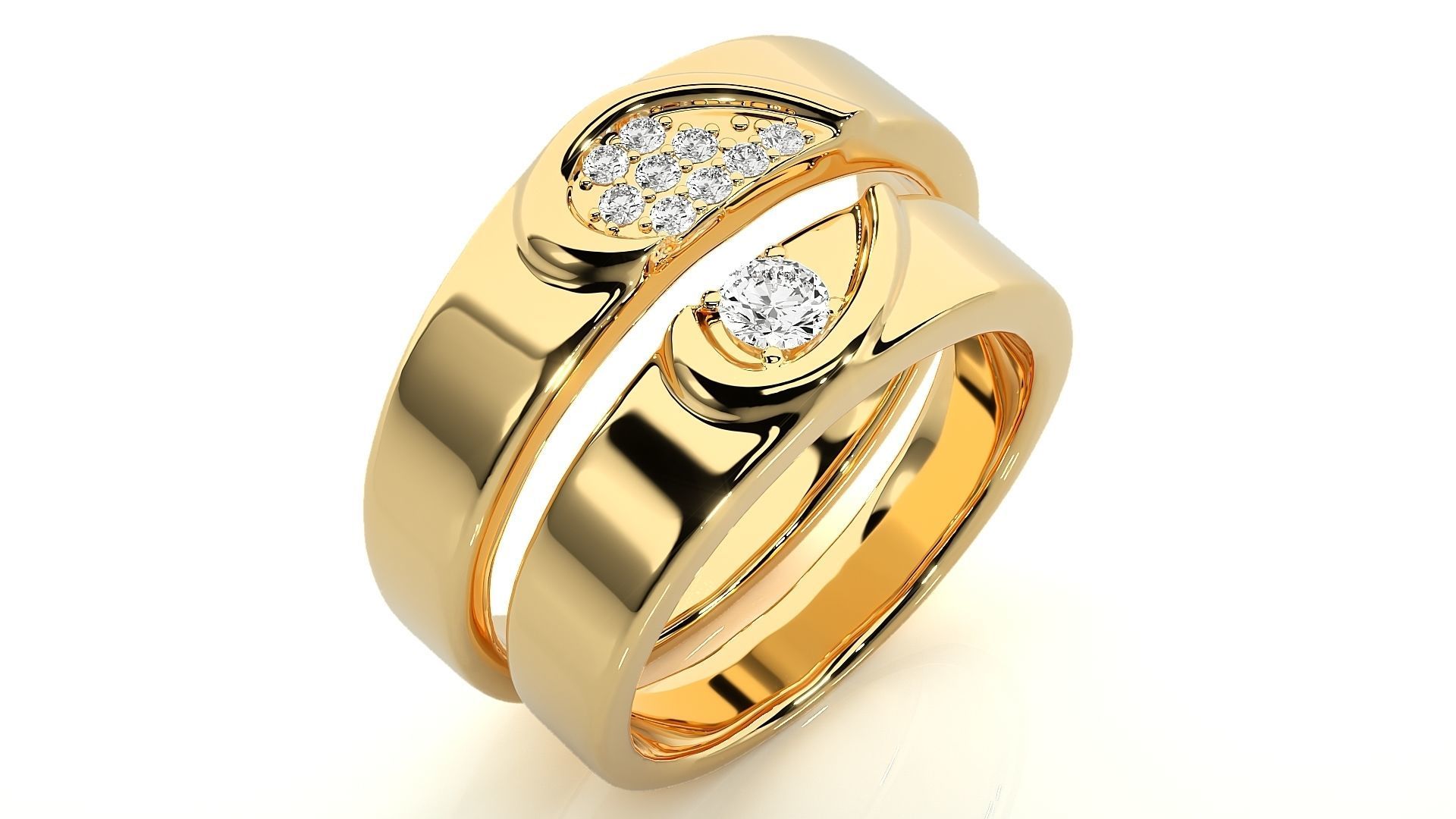 Band ring - HC0613 214 MS341  CHI OANH 3D print model_12