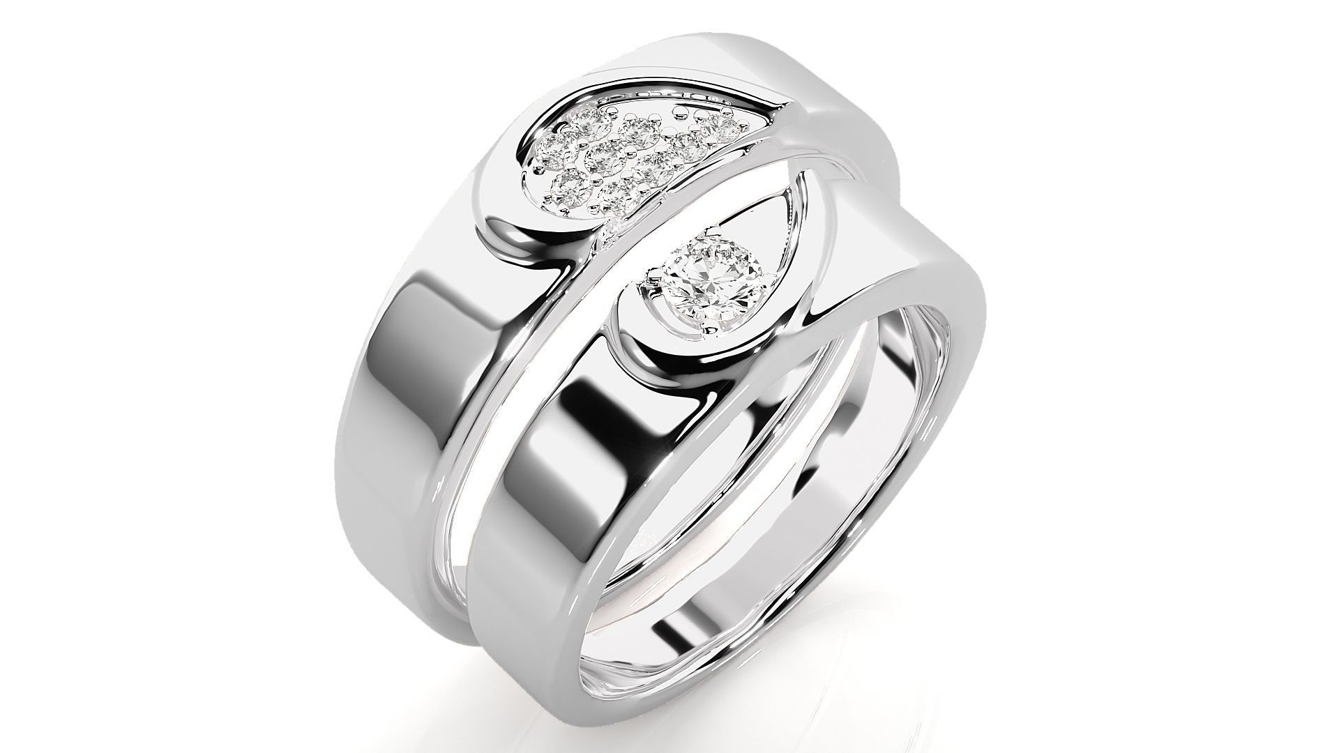 Band ring - HC0613 214 MS341  CHI OANH 3D print model_8