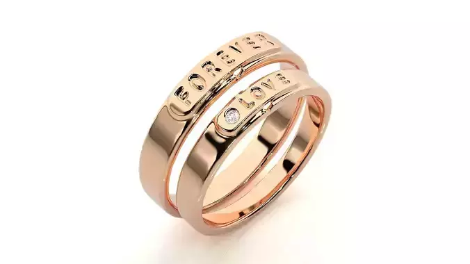 Band ring - 9383