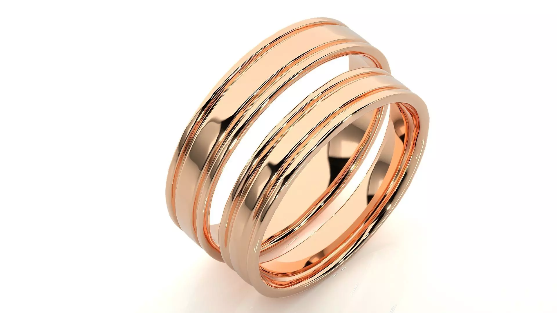 Band ring - 9301 3D print model
