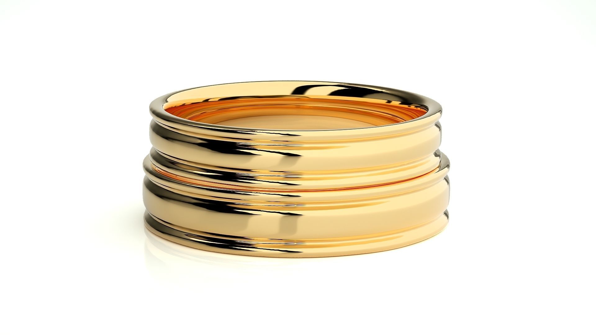 Band ring - 9263 3D print model_11