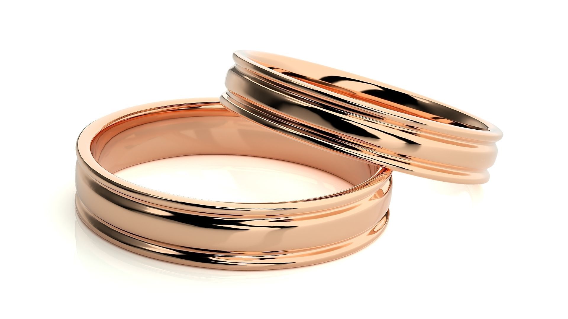 Band ring - 9263 3D print model_2