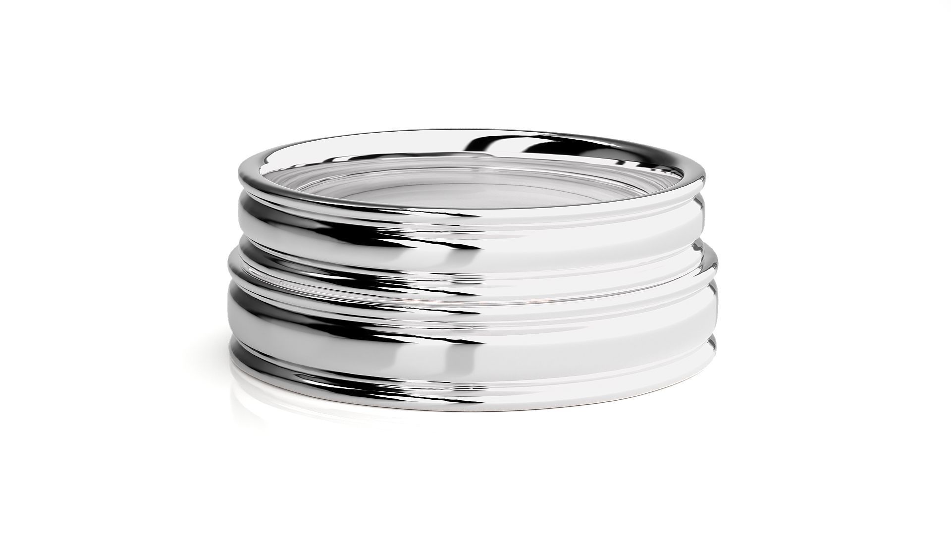 Band ring - 9263 3D print model_7