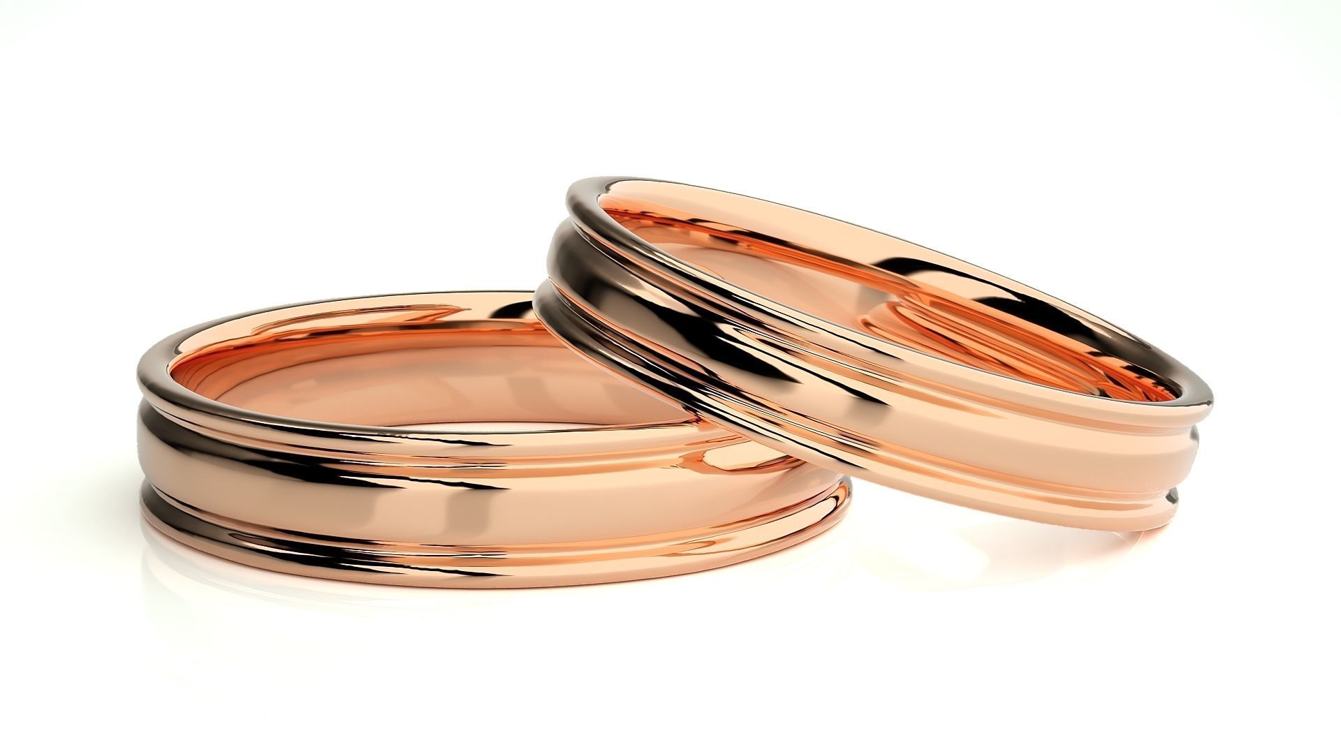 Band ring - 9263 3D print model_1