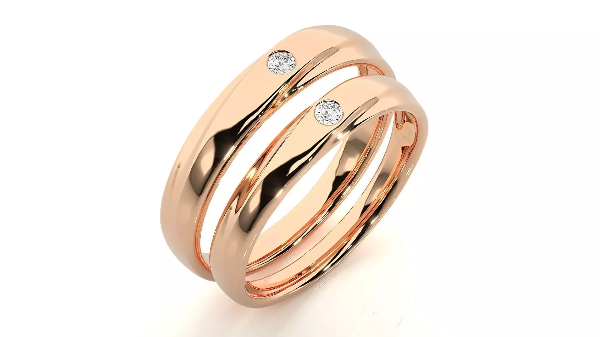 Band ring - 9199 3D print model