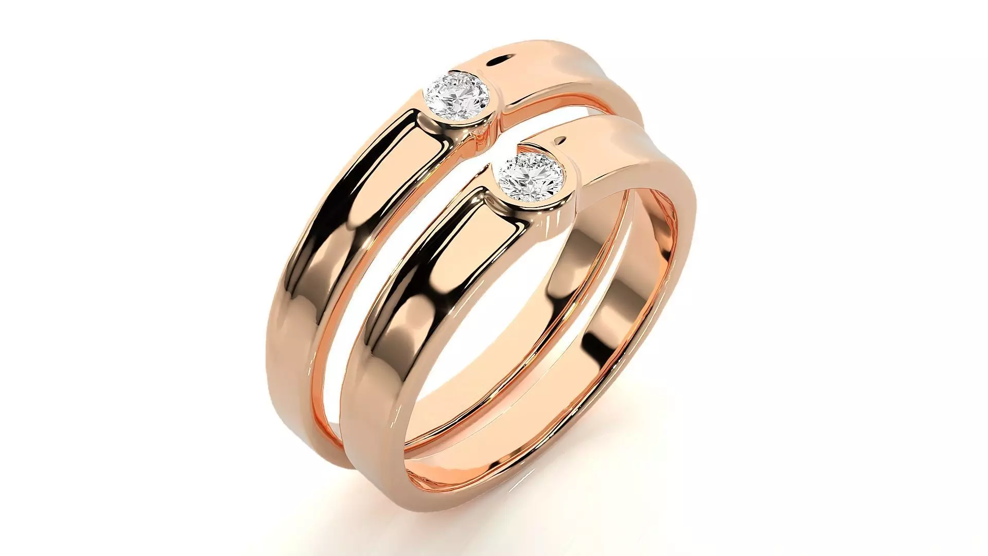 Band ring - 9164 3D print model