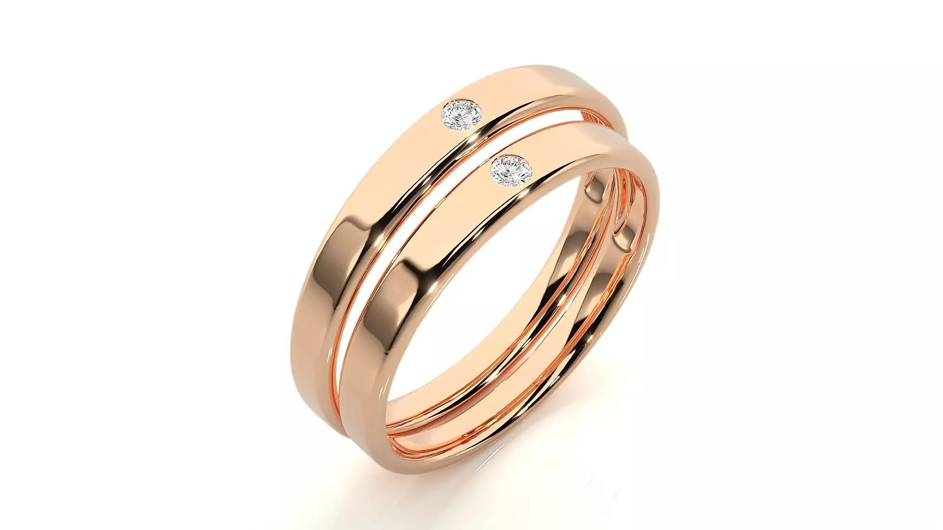 Band ring - 6934 3D print model