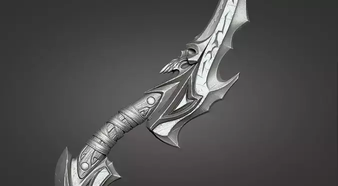 Sylvanas Raid Dagger 3D print model