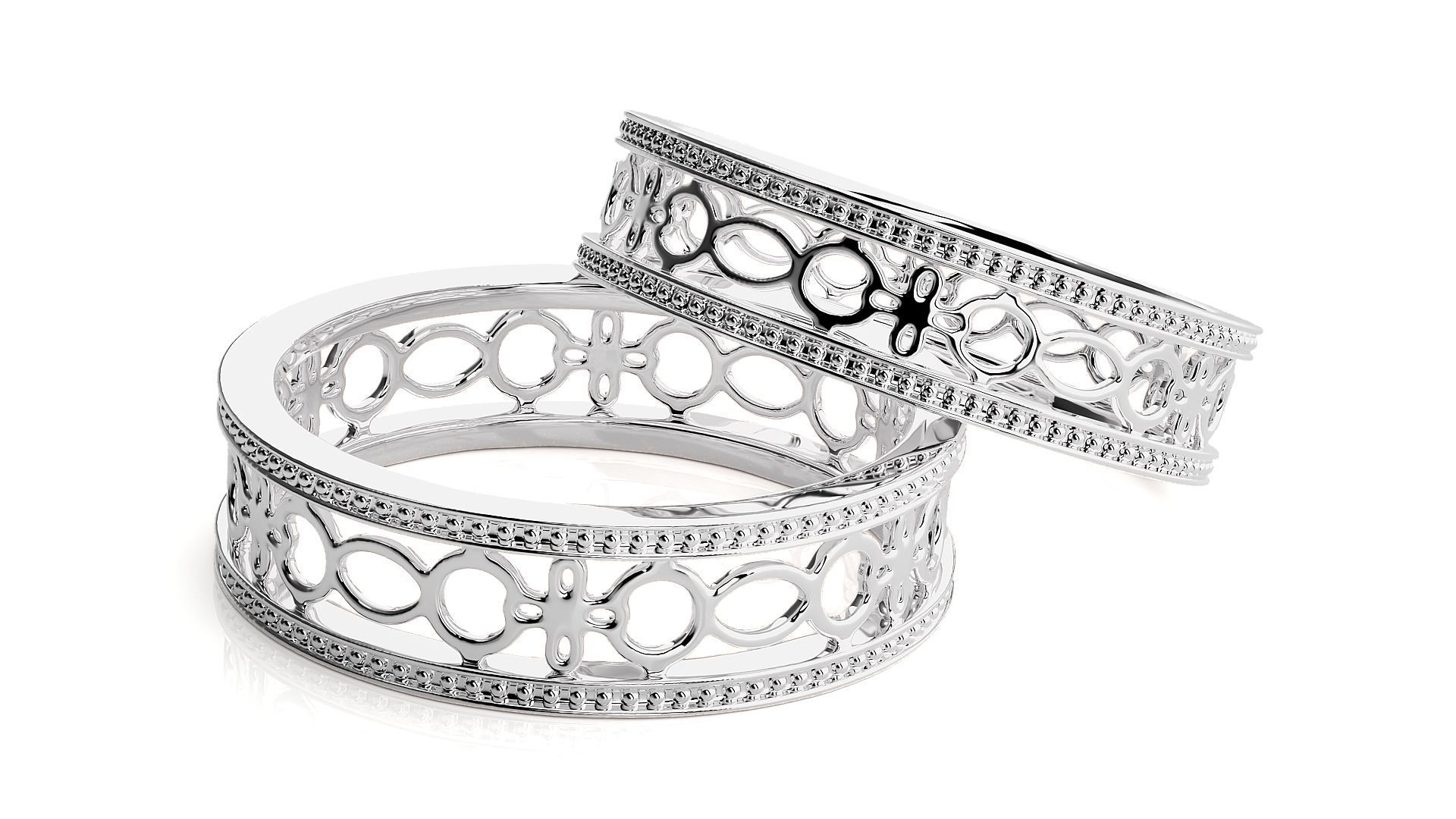 Band ring - hj4  1612 3D print model_5