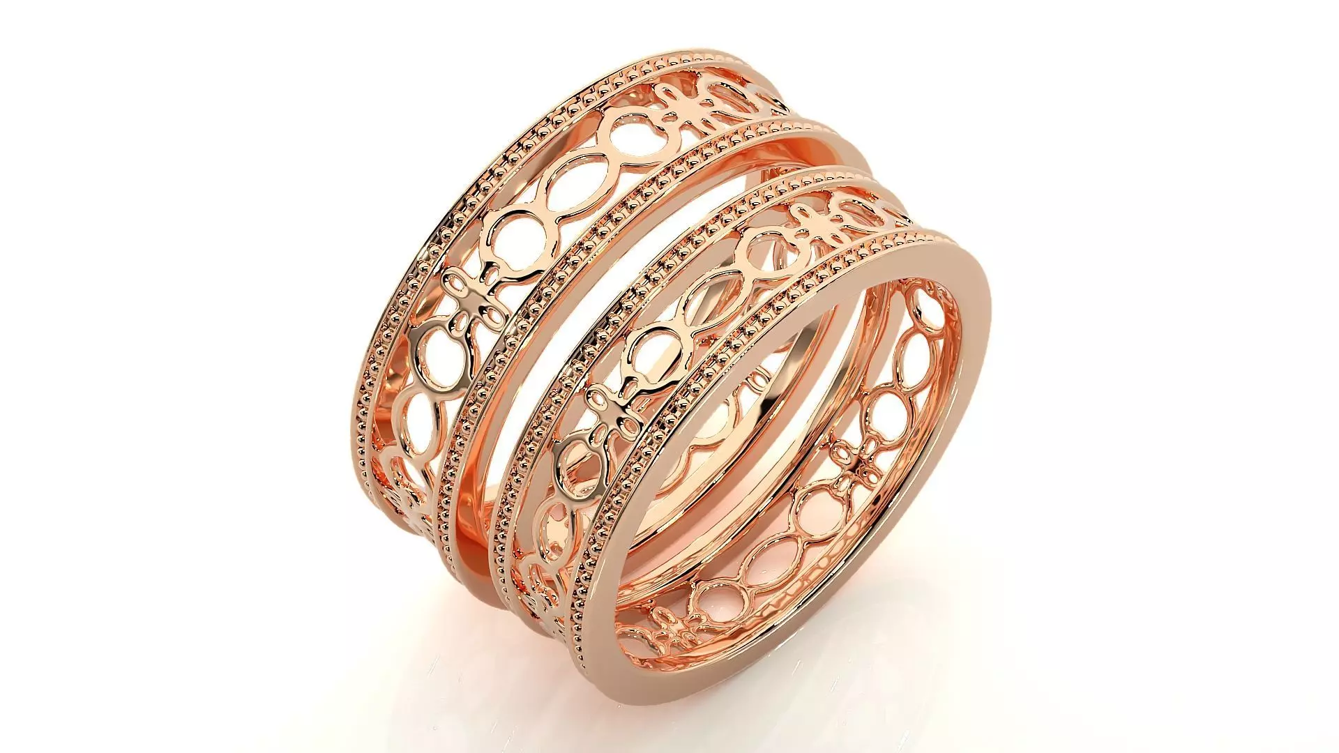 Band ring - hj4  1612 3D print model_0