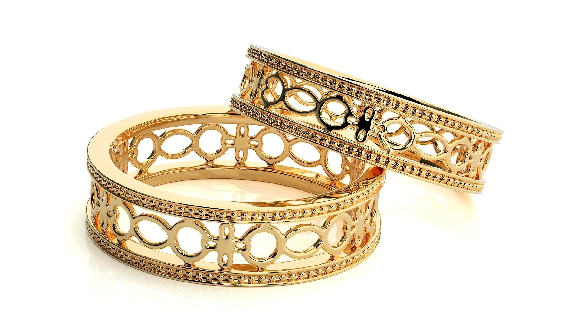 Band ring - hj4  1612 3D print model_9