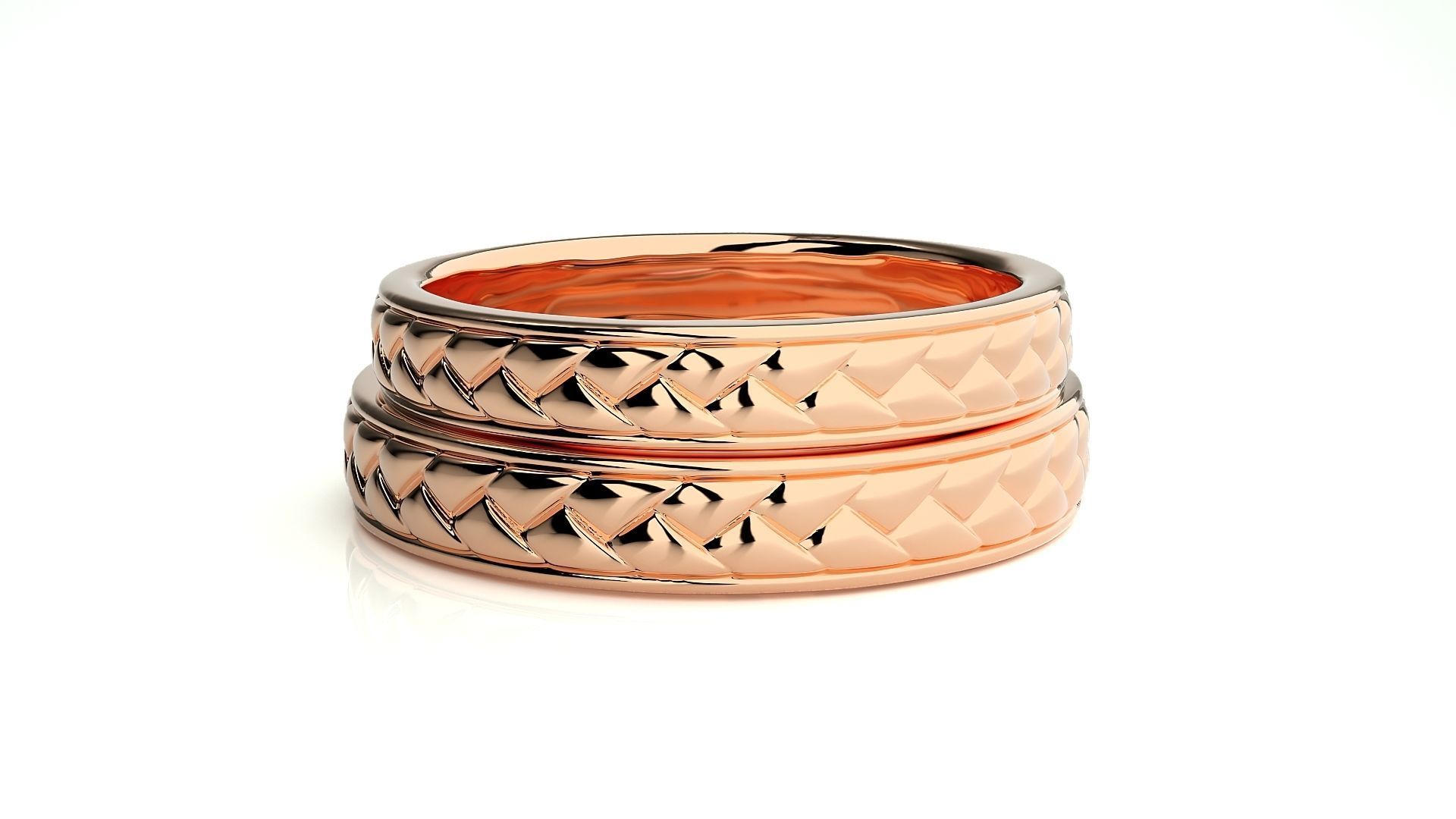 Band ring - hj4 1604 3D print model_3