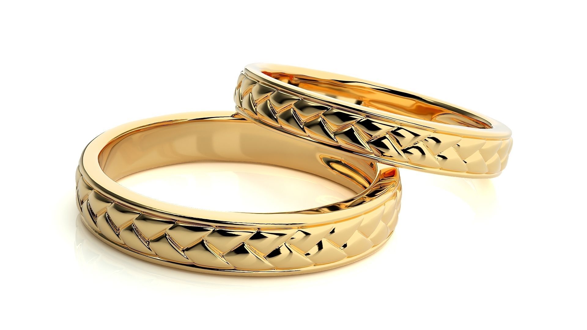 Band ring - hj4 1604 3D print model_9