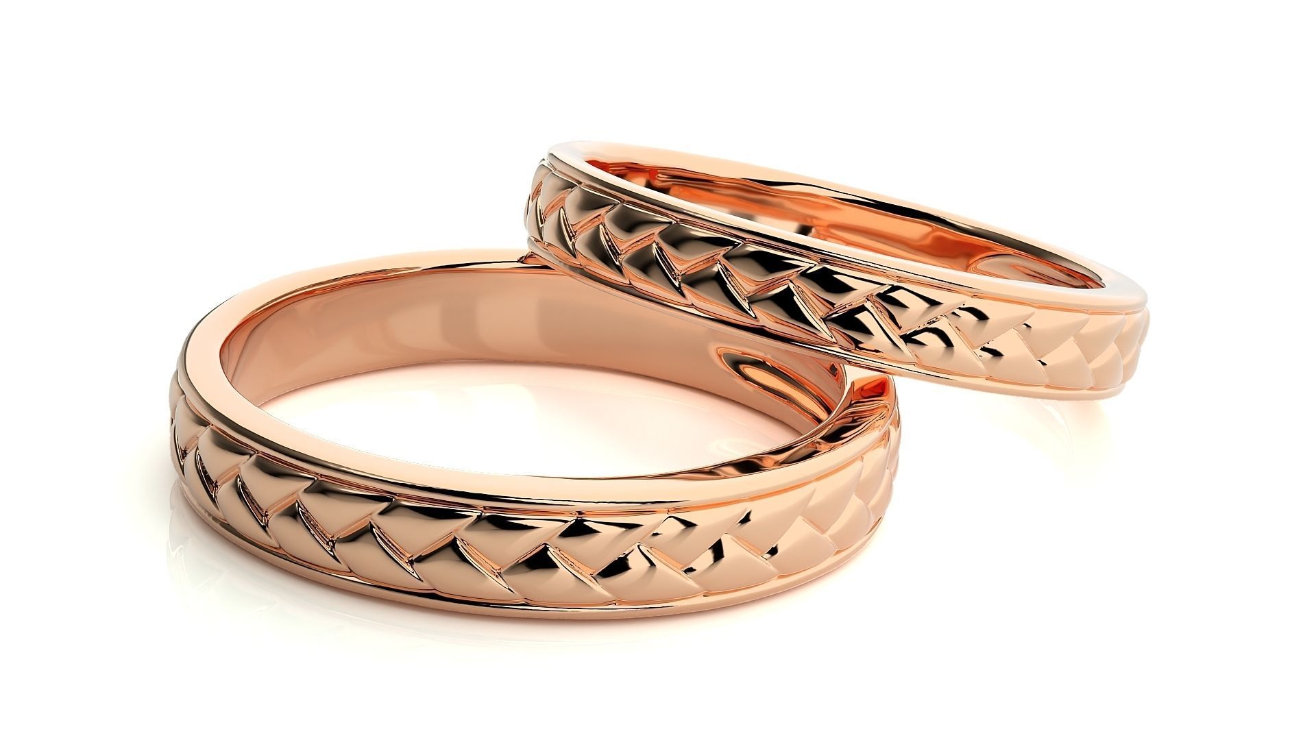 Band ring - hj4 1604 3D print model_2