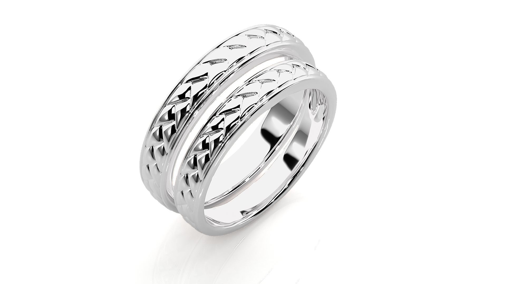 Band ring - hj4 1604 3D print model_7