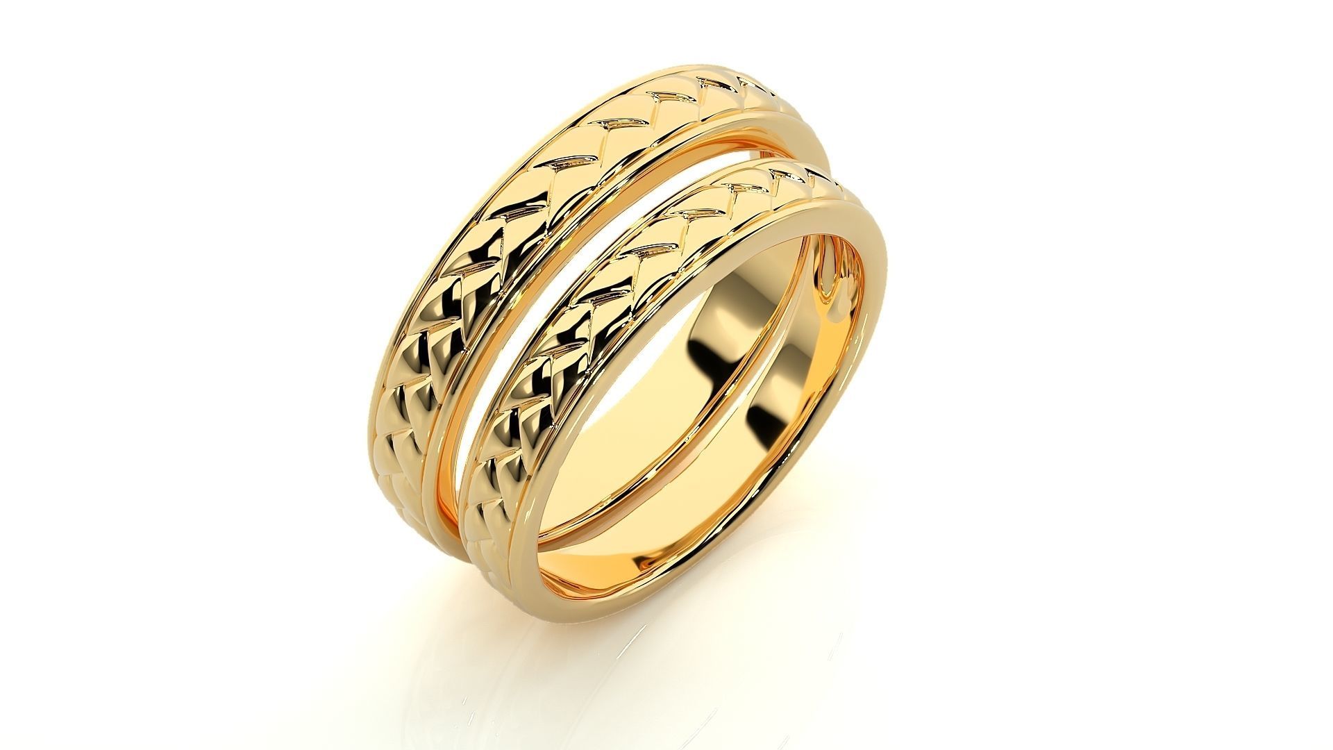Band ring - hj4 1604 3D print model_11