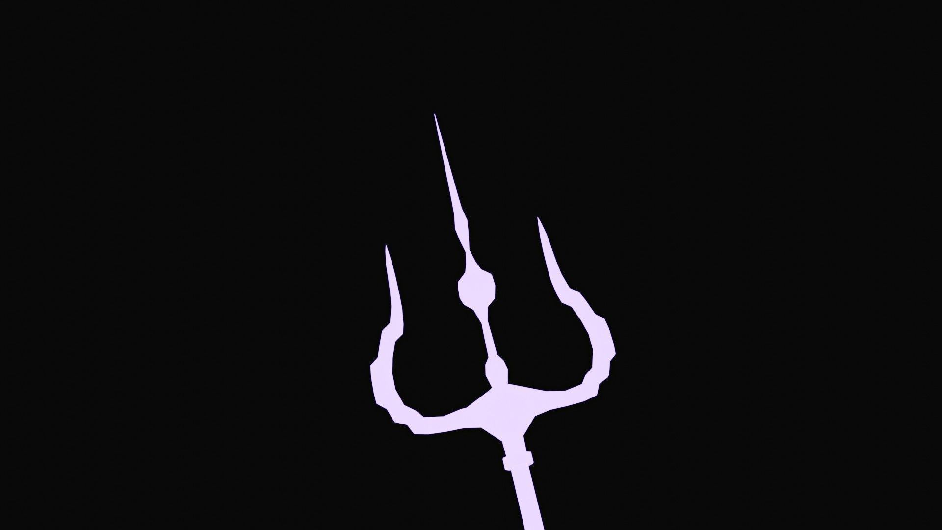 Lord shiva The Destroyer  Weapon Trishul  Low-poly 3D model_5