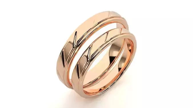 Band ring - hj4  1597