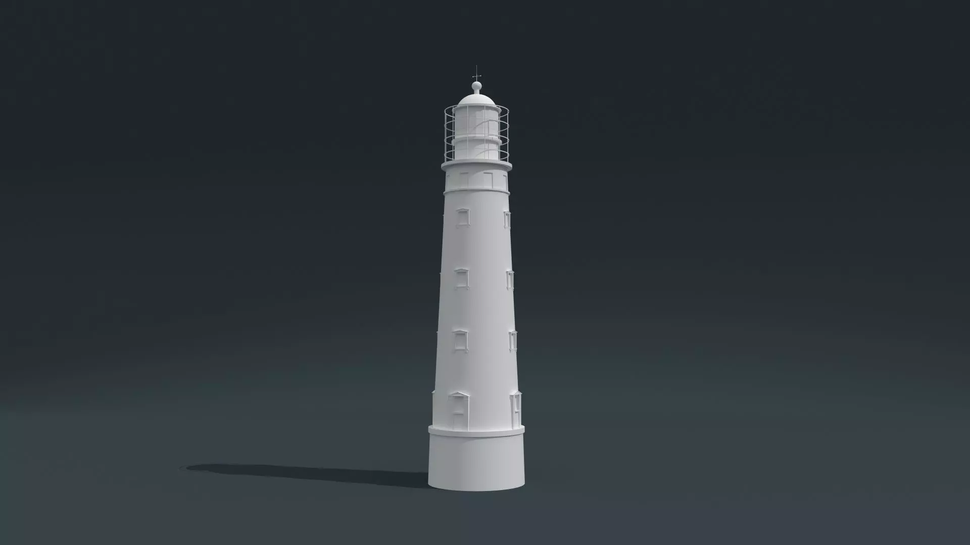 Tarkhankut Lighthouse 3D model_0