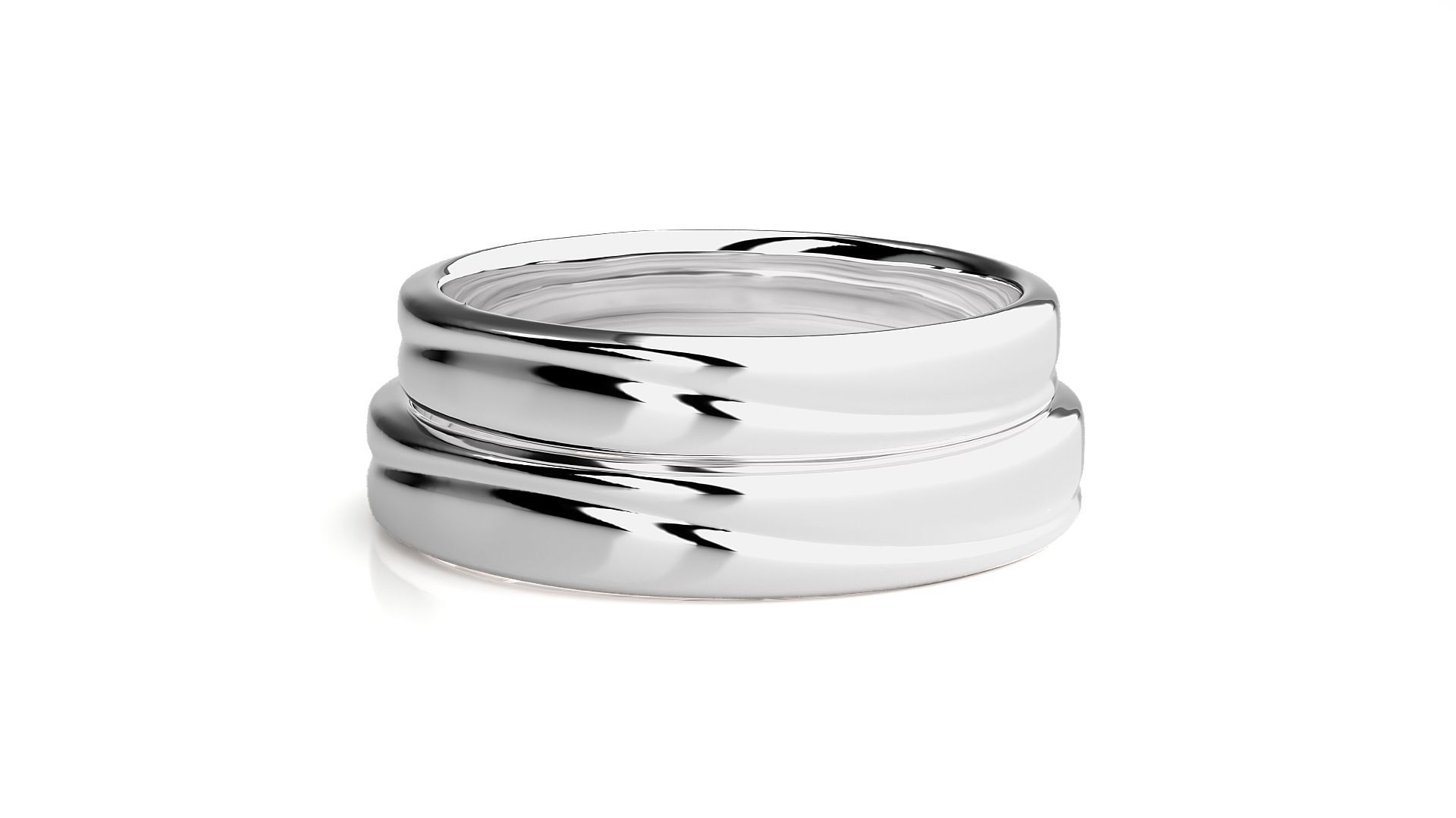Band ring - hj4  1595 3D print model_6