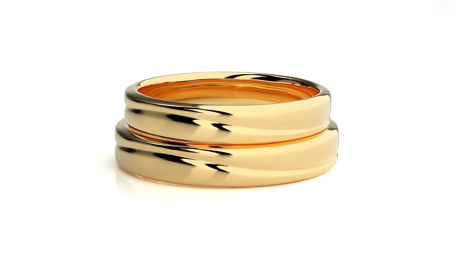 Band ring - hj4  1595 3D print model_10