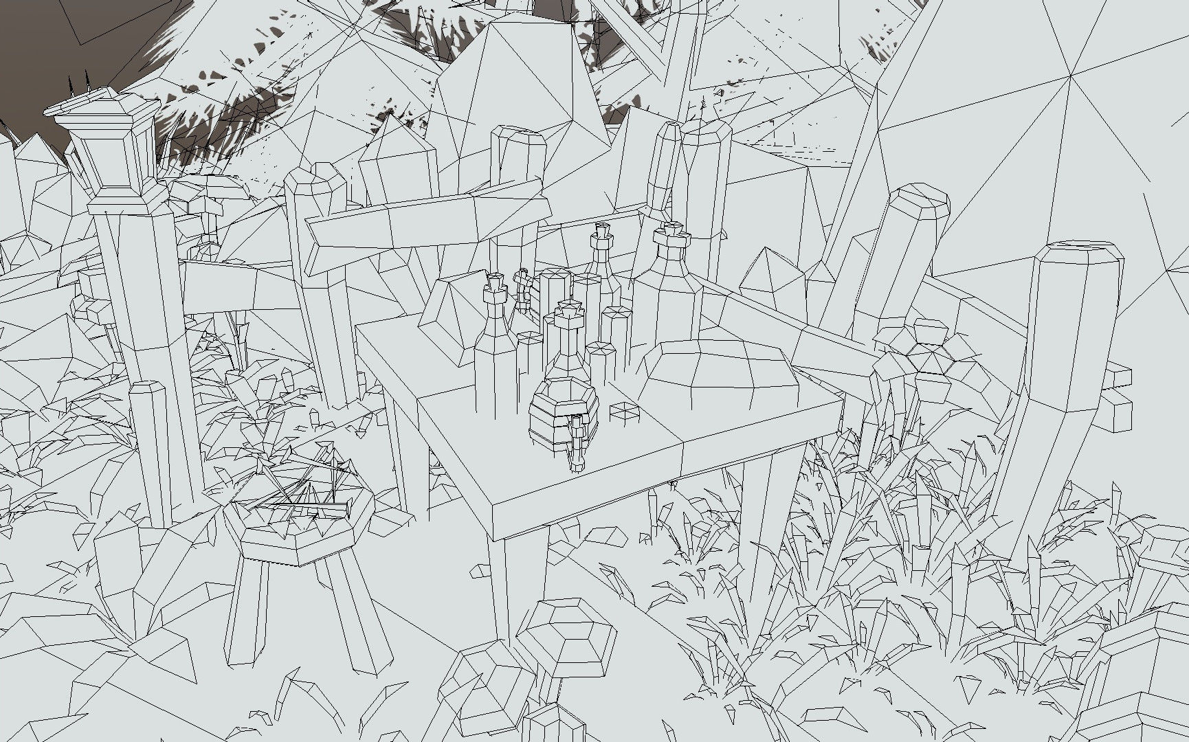 Forest Asset Bundle - hand painted Low-poly 3D model_5