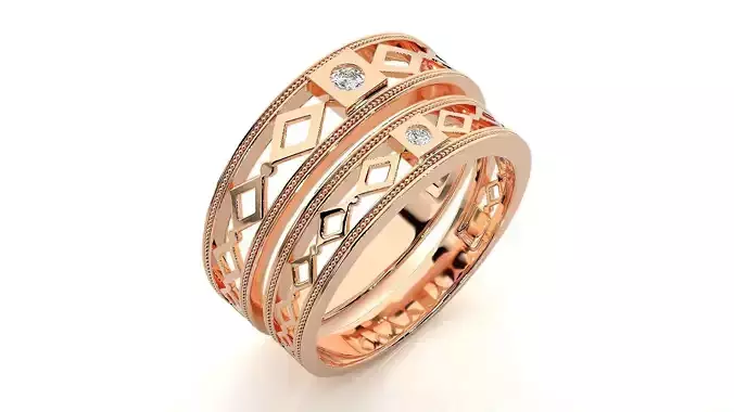 Band ring - hj4  1556