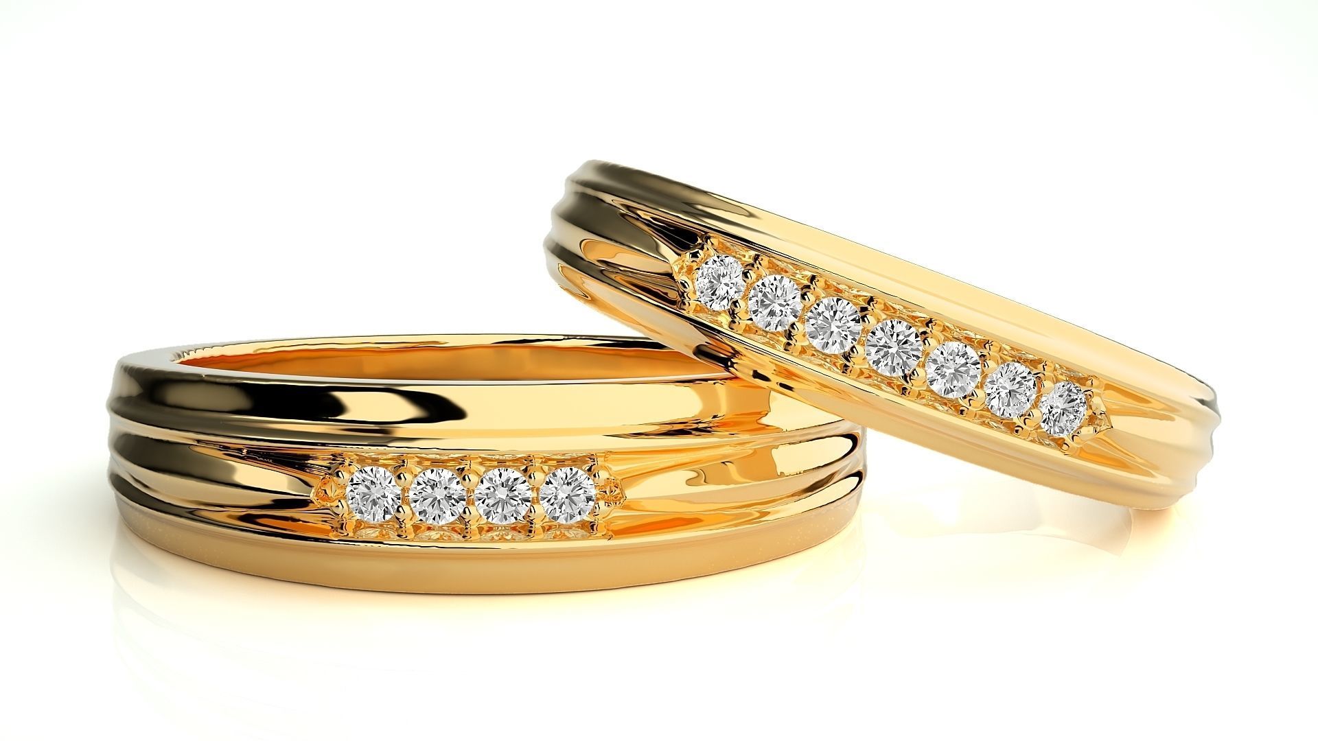 Band ring - hj4  1551 3D print model_8