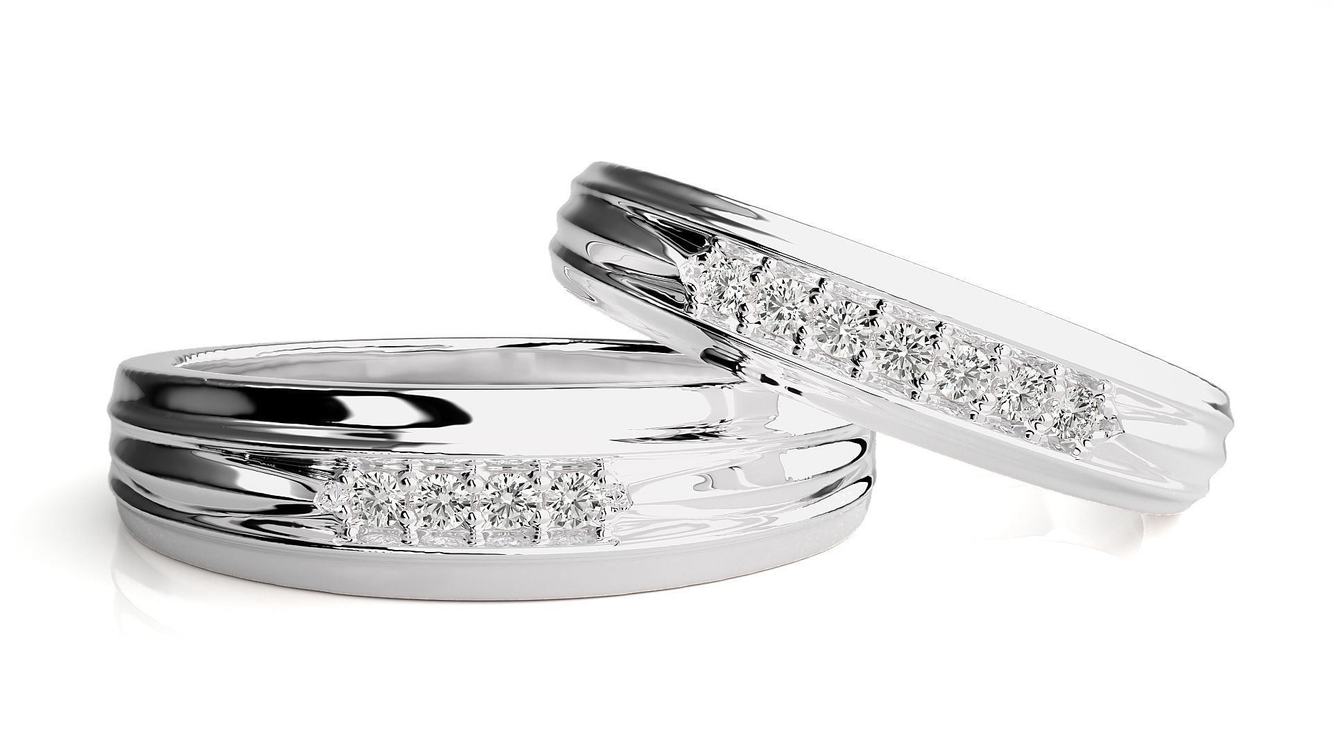 Band ring - hj4  1551 3D print model_4